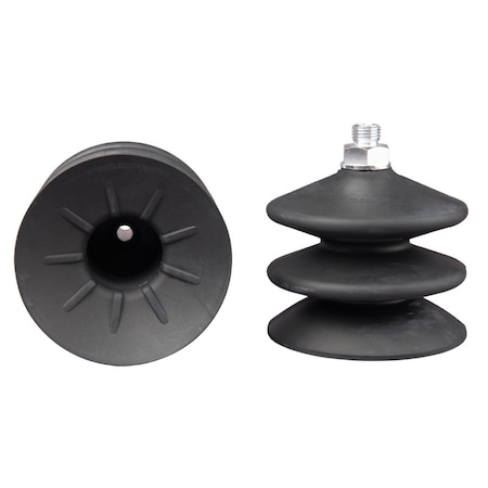 Fipa Bellows vacuum cup diam. 88 mm, NBR black 20.088.123.1